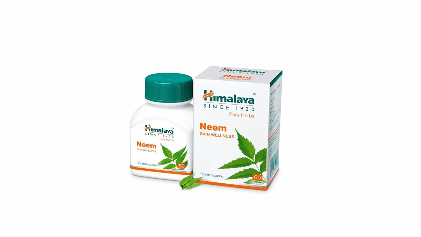 БАД Himalaya. Ним Хималая. Neem Himalaya в капсулах. Daburr Neem Tablets Skin Wellness.